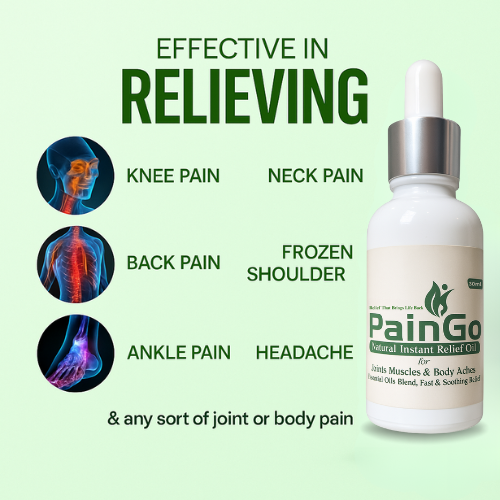 PainGo Relief Oil – One Solution for Full Body Pain & Stiffness